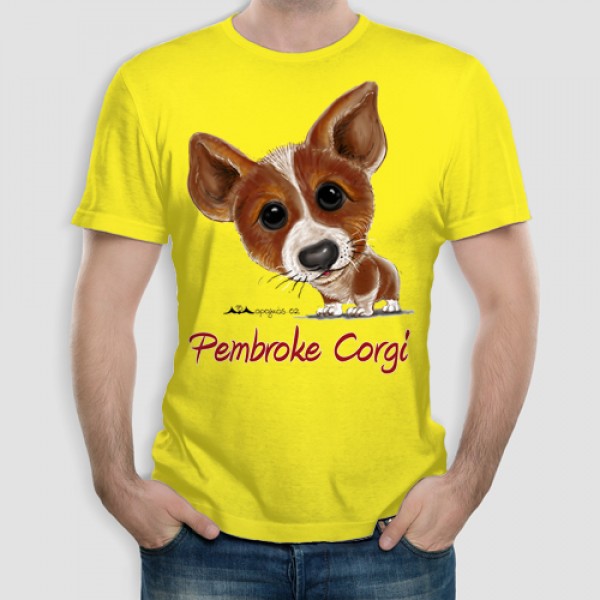 Κόργκι Πέμπροκ | Τ-shirt Ανδρικό - Unisex