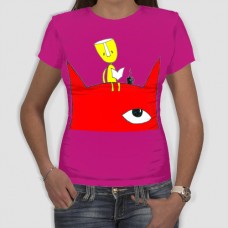 Κόκκινος Γάτος | Τ-shirt Γυναικείο