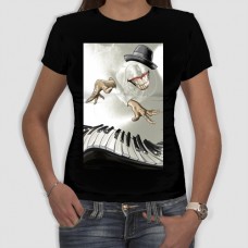 Drinking Piano T-shirt Γυναικείο